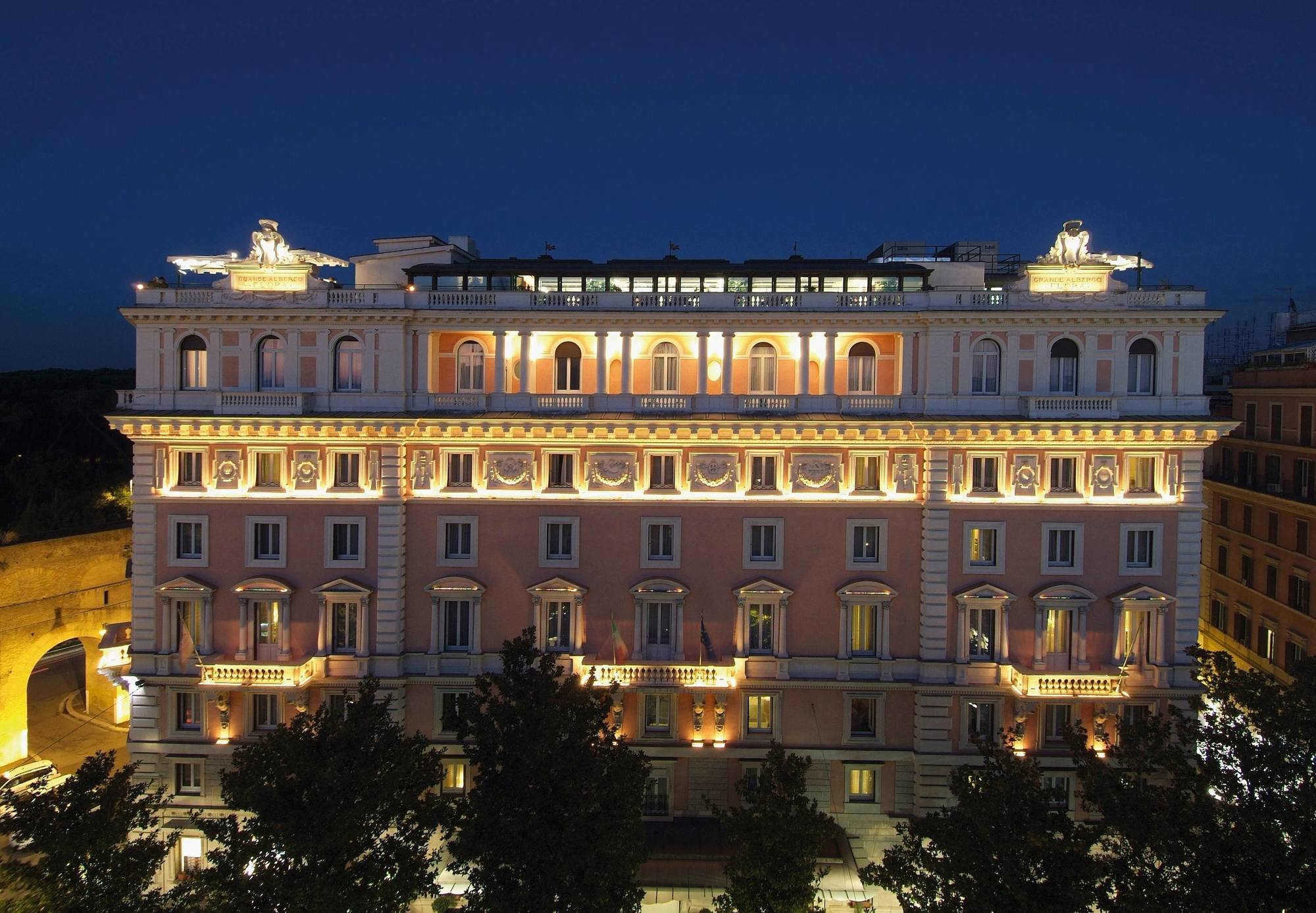 Rome Marriott Grand Hotel Flora Eksteriør billede