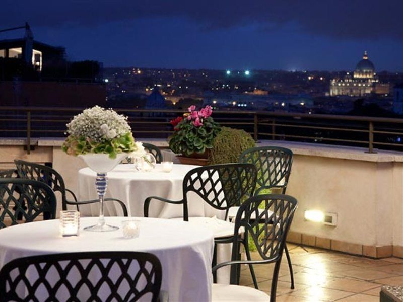 Rome Marriott Grand Hotel Flora Restaurant billede