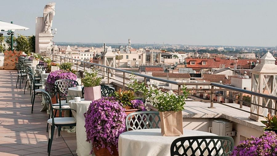 Rome Marriott Grand Hotel Flora Eksteriør billede